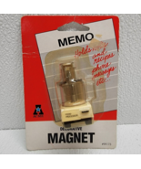 Vintage 1992 ACME Miniature Food Processor Decorative Magnet in Package - $63.75 CAD