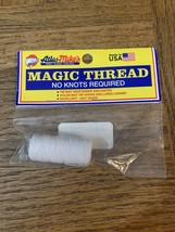 Atlas Mikes Magic Thread No Knots Required White 100 Feet-BRAND NEW-SHIP... - £7.72 GBP