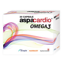 Aspacardio Omega 3, 30 Capsules,High Cholesterol, High Blood Pressure, Immunity - £11.72 GBP
