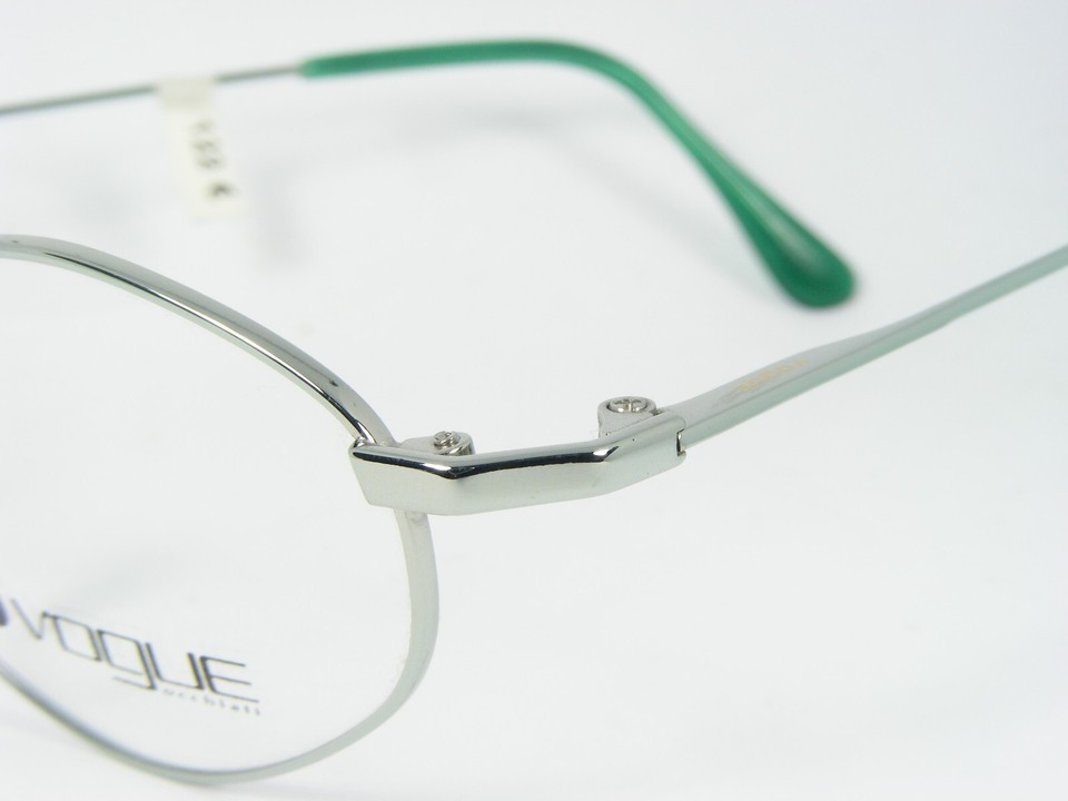 Vintage Vogue VO 3345 599 SILVER /GREEN EYEGLASSES GLASSES FRAME 48-22-135mm Item image 5