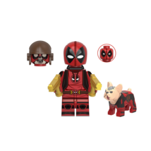 Kidpool Headpool Dogpool Marvel Deadpool and Wolverine (2024) Minifigure - $187.57 MXN