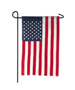 American Flag Sewn Appliqued Patriotic Garden Flag-2 Sided Message,12.5&quot;... - $30.89 CAD