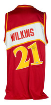 Dominique Wilkins Signé Atlanta Hawks Adidas Bois Classique Jersey Bas - £216.32 GBP