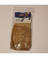 Brown Lace Top Thigh High Fishnet Stockings 1 pair size Small/Medium New - $6.77 CAD