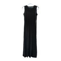 Huey Waltzer Saks Fifth Ave Women Gray Velvet Sleeveless Maxi Gown Dress... - £32.79 GBP