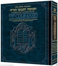 Artscroll Stone Edition Hebrew English Chumash Torah Bible Travel Edition Sefard - £31.26 GBP