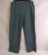 Cafe Au Lait Petite Women&#39;s Gray &amp; Mint Green Lounge Pants Size PS - $17.77