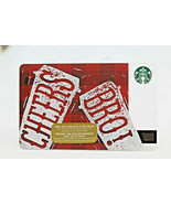 Starbucks Coffee 2015 Gift Card Cheers Bro! Brother Limited Edition Zero... - £9.00 GBP
