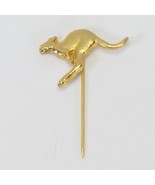 Kangaroo Figure Hatpin Stick Pin .78&quot; x .56&quot; x 1.16&quot; Gold Tone - $184.99 MXN