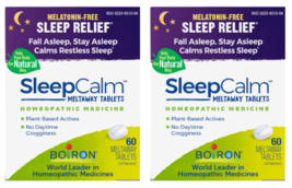 Boiron SleepCalm Melatonin-Free Homeopathic Sleep Relief Tablets 60Ct - £31.92 GBP