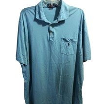 Ralph Lauren Polo Men’s XL Blue SS Classic 1/4 Button Pullover Cotton Po... - $19.80