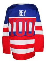 Any Name Number New York Americans Retro Hockey Jersey New Sewn Rey Any Size image 2