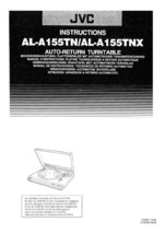 JVC AL-A155TN AL-A155TNX Turntable Owners Instruction Manual Reprint - $22.24