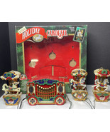 Mr Christmas Circus Carousel Horse Sound Motion Ornaments 1994 - $137.27 CAD