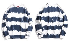 GONTHWID Harajuku Tie Dye  Pullover Sweatshirts Hoodies 2022 Mens Hip Hop Casual - £115.75 GBP