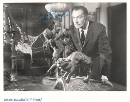 Vincent price house on haunted hill 10x8 hand signed photo autograph 176845 p thumb200