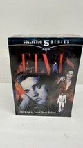NEW Elvis Presley VHS Box Set Collector 5 Series “The King As Never Seen Before” - £15.78 GBP
