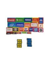 2013 Monopoly Empire Replacement Parts Billboards &amp; Office Tiles Hasbro ... - $5.95