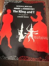 Il King E I Souvenir Tour Program Leonard Graves Patricia Morison - £8.42 GBP