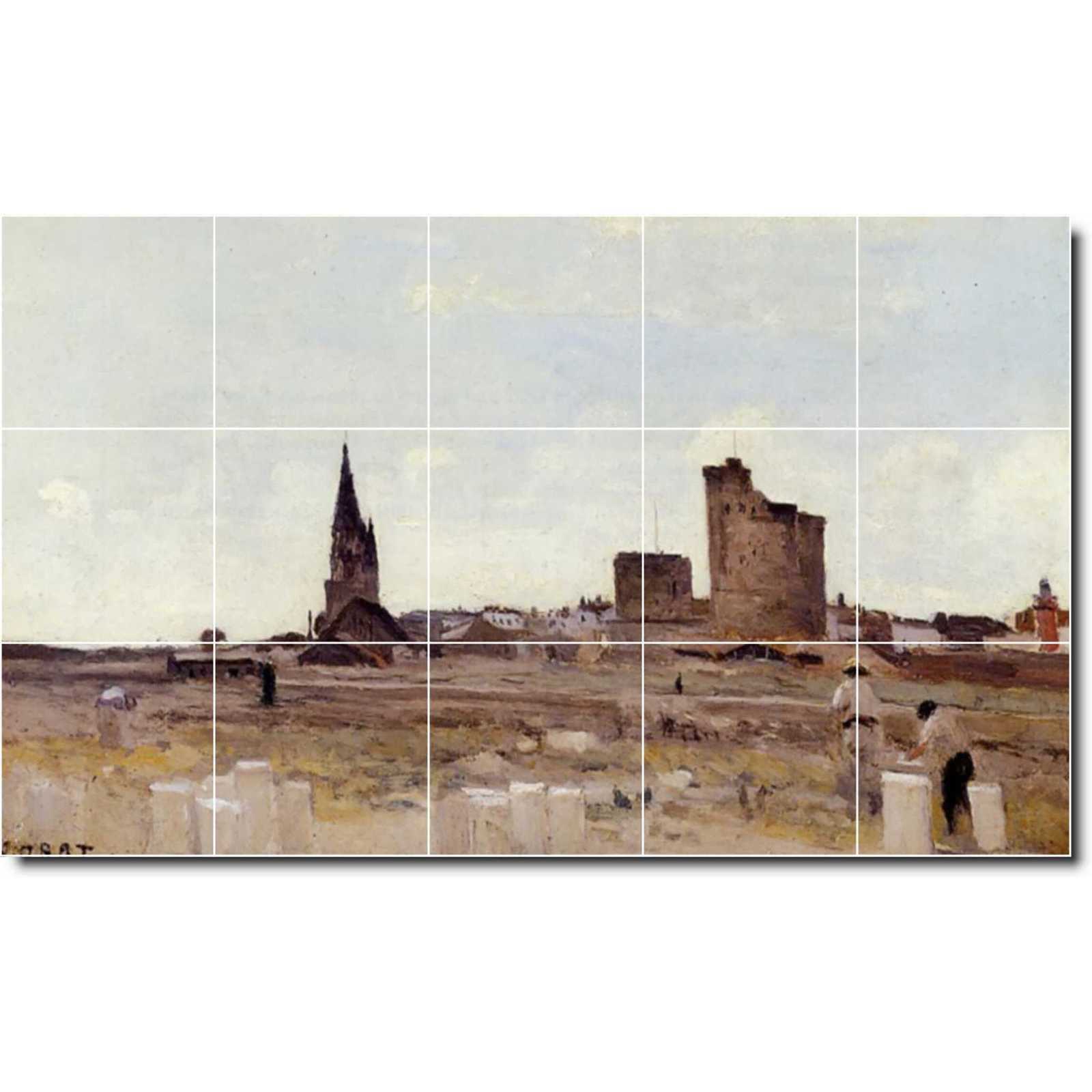 Corot jean la rochelle quarry near the port entrance