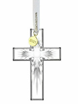 Waterford Crystal Cross Ornament Clear 2021 Christmas #1059686 Annual Gi... - $78.00