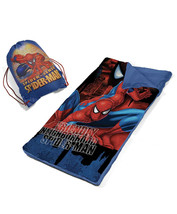 Marvel Spiderman 2 pc Set: Slumber Sling Bag And Sleeping Bag Set (a) M18 - £152.72 GBP