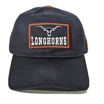 Blue Orange Longhorns Hat Under Armour OSFM NCAA Bull Horn Skull - £14.29 GBP