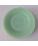 5 Vintage Fire King? Jadeite &quot;Jane Ray&quot; top and bottom 5 3/4&quot; saucers - £15.72 GBP