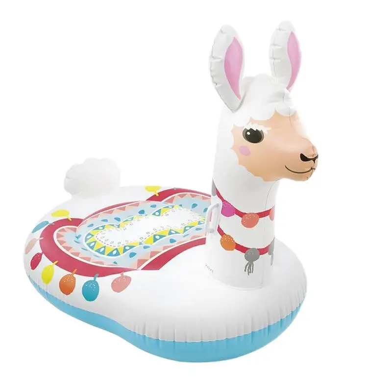 Pool Party Inflatable Alpaca Pool Float Floating Water Hammock Float Lounger - £61.24 GBP+
