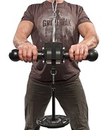 Grip Freak Fat Grip Wrist Roller with Weight Plate Holder - £171.61 GBP