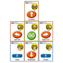 TTS Bee-Bot A5 Giant Sequence Cards Set of 49 for Kids Educational Floor... - $29.99