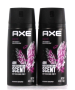 2 Ct Axe 4 Oz Excite Crisp Coconut Black Pepper 48H Scent Deodorant Spray - £21.11 GBP