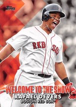 2022 Topps Welcome To The Show #WTTS18 Rafael Devers Boston Red Sox  ⚾ - £0.70 GBP