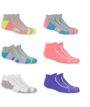 Fruit of the Loom Girls Active Half Cushion Socks 6-Pack Size L - £15.94 GBP