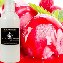 Red Raspberries &amp; Vanilla Scented Body Wash/Shower Gel/Bubble Bath/Liquid Soap - £10.22 GBP+