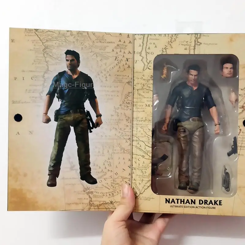 In Stock NECA Uncharted 4 A thief&#39;s end Nathan Drake Ultimate Edition Action - £16.28 GBP+