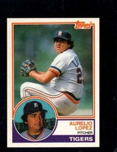 1983 Topps Traded #63 Aurelio Lopez Nmmt Tigers Nicely Centered *X97410 - £2.68 GBP