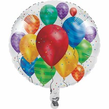 Balloon Blast Birthday Metallic Foil 18&quot; - $3.79