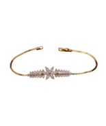 best deal 22k gold 16.5cm chain bracelets ladies bridegroom jewelry - €1.334,78 EUR