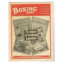 Boxing News Magazine September 7 1984 mbox3098/c  Vol 40 No.36 75 years of tradi - £3.12 GBP