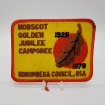 Vintage BSA 1978 Norumbega Council Nobscot Golden Jubilee Camporee 4&quot;x3&quot;... - $12.75