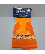 TENNESSEE VOLUNTEERS ALL PURPOSE GOLF TAILGATE TOWEL 15&quot;X25&quot; HOOK AND GR... - $14.46