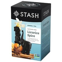 Stash Tea, Herbal Licorice Spice, 20 Bag, 1.2 Oz - £7.49 GBP