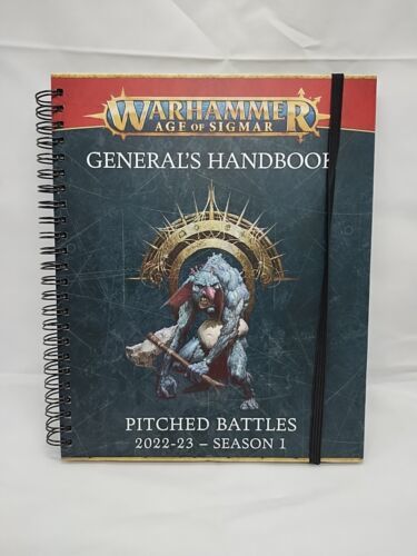 Warhammer Age Of Sigmar Generals Handbook Pitched Battles 2022-23 Season 1 - $12.86