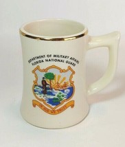 1950s Department of Military Affairs Florida National Guard Coffee Mug - $14.80