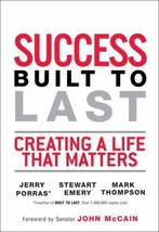 Success Built to Last: Creating a Life that Matters by Mark C. Thompson - Like N - £7.25 GBP