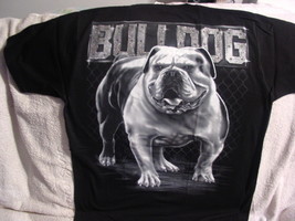 BULLDOG RUDE DOG BEWARE OF DOG T-SHIRT - £9.63 GBP