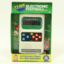 NEW Electronic Football Handheld 1-2 Player Retro Mattel Game w/ Sound W... - £64.57 GBP