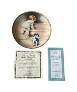 Bessie Pease Gutmann &quot;A Child&#39;s Best Friend&quot; Plate w/ COA &quot;On The Up And... - £10.26 GBP