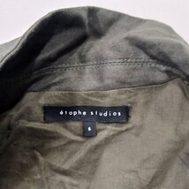 Etophe Studios RN#150394 Women's Green Linen Blend Blazer Jacket Size Small image 3